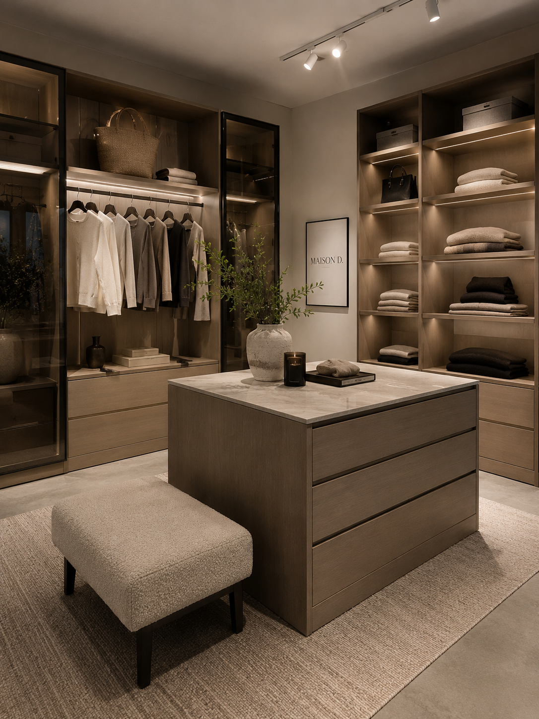 Maison D. — Dressing sur mesure
