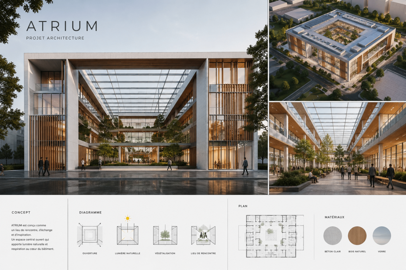 Atrium. — visuel 2