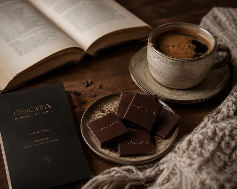 Photo ambiance dégustation — Cocoa Chocolat, Food & Boissons
