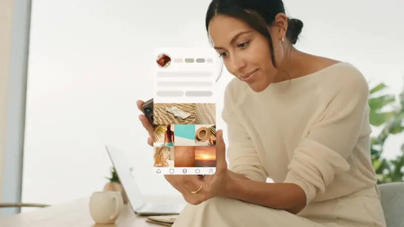 Feed social media géré par Brilz Agency