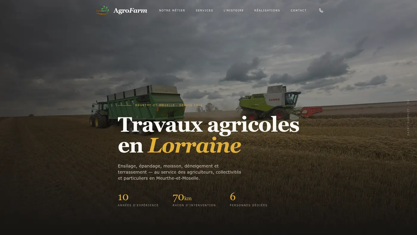 Agro Farm — Travaux agricoles